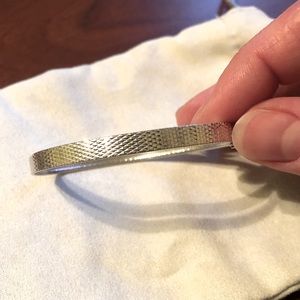 White gold snake bracelet